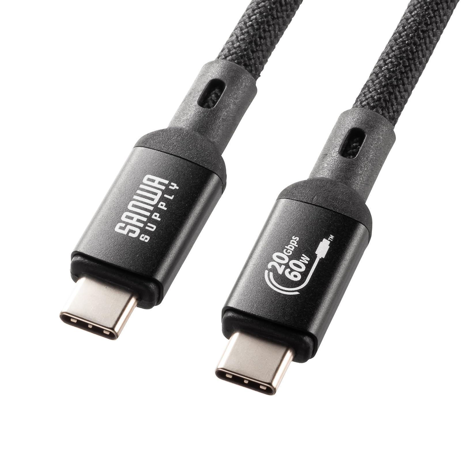 Sanwa Supply USB 20Gbps Type-C Cable (PD60W, 3m) KU-20GCCP6030
Sanwa Supply USB 20Gbps Type-C Cable (PD60W, 3m) KU-20GCCP6030