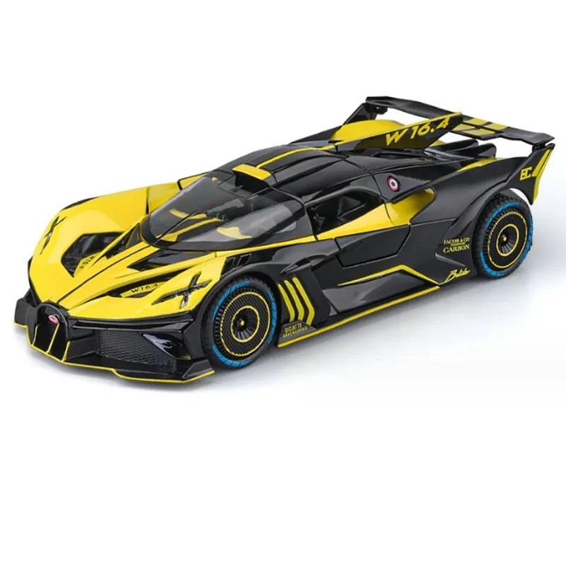 1/24 Bugatti Bolide Модель Спортивного Автомобіля зі Сплаву Литі та Іграшкові Транспортні Засоби Металева Концепт-Кар Модель Імітація Звуку Світла Дитячий Подарунок жовтий
1/24 Bugatti Bolide Модель Спортивного Автомобіля зі Сплаву Литі та Іграшкові Транспортні Засоби Металева Концепт-Кар Модель Імітація Звуку Світла Дитячий Подарунок жовтий