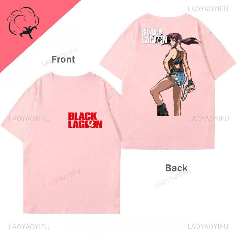 Black Lagoon Unisex T-Shirt Japanese Comic Two Sided Printed Tee Camisa O-neck Cotton Graphic T Shirts Vintage Hot Anime Unisex Ops 3XL
Black Lagoon Unisex T-Shirt Japanese Comic Two Sided Printed Tee Camisa O-neck Cotton Graphic T Shirts Vintage Hot Anime Unisex Ops 3XL