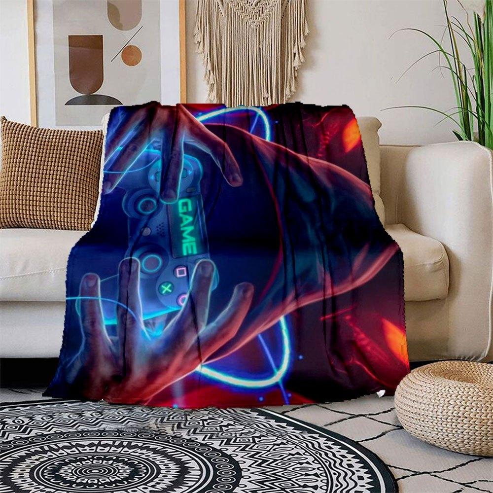 Neon Gaming Controller Hoodie - Gamer Style Blanket Flannel Throw Blanket for Sofa, Bed, Travel, Camping, Office, Couch, Chair, And Bed Gif 150x180cm
Neon Gaming Controller Hoodie - Gamer Style Blanket Flannel Throw Blanket for Sofa, Bed, Travel, Camping, Office, Couch, Chair, And Bed Gif 150x180cm