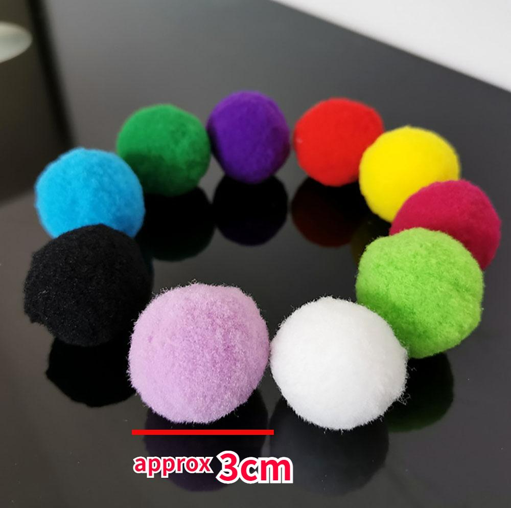 10pcs Plush Ball Cat Toys Colorful Cat Toys Creative Interactive Bouncy Ball Funny Indoor Kitten Balls Chew Toy Cat Supplies
10pcs Plush Ball Cat Toys Colorful Cat Toys Creative Interactive Bouncy Ball Funny Indoor Kitten Balls Chew Toy Cat Supplies