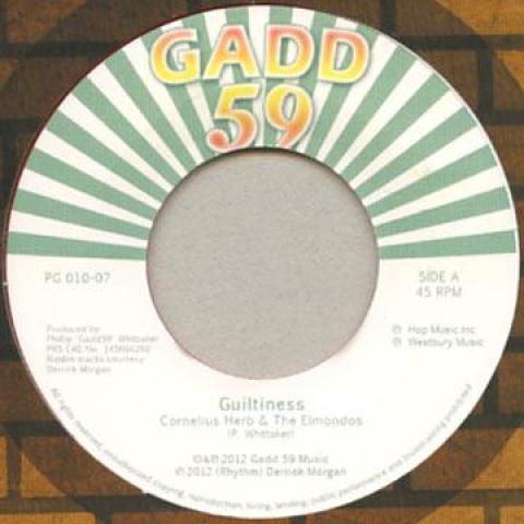7inch Record CORNELIUS HERB, ELMONDOS / LYNN TAI - Guiltiness / Guiltiness Version PG01007 Gadd 59 2012 UK Reggae, Ska & Dub
7inch Record CORNELIUS HERB, ELMONDOS / LYNN TAI - Guiltiness / Guiltiness Version PG01007 Gadd 59 2012 UK Reggae, Ska & Dub
