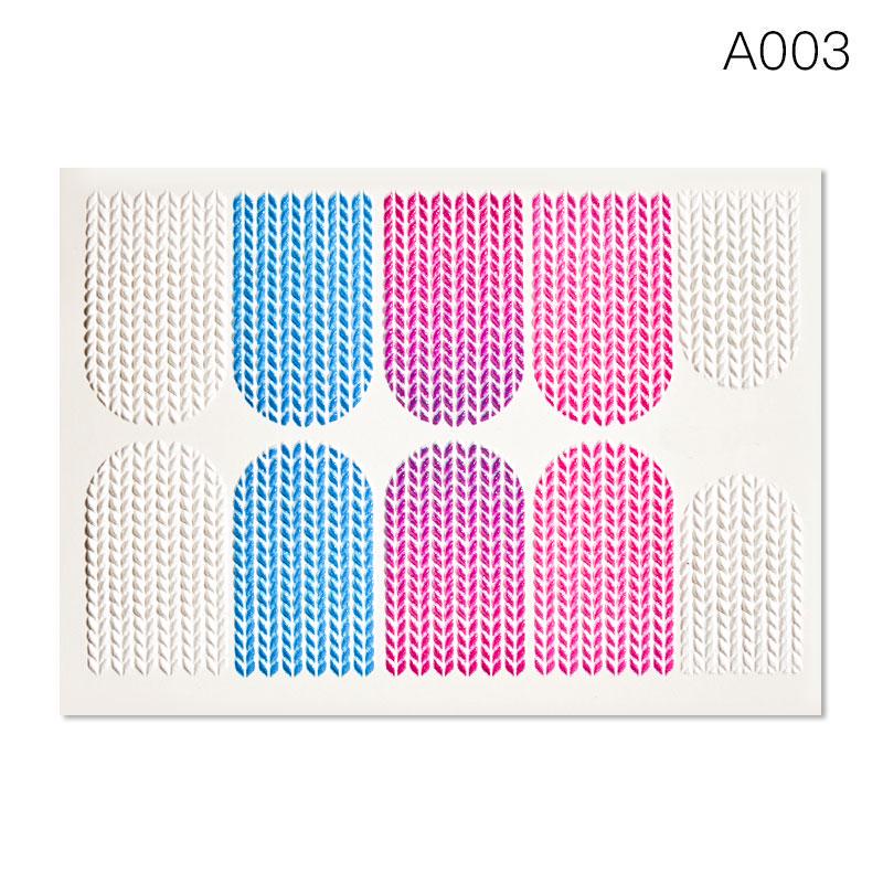 Свитер для ногтей, 3D наклейка, линейный цветочный узор, украшения для ногтей, слайдер для маникюра
Свитер для ногтей, 3D наклейка, линейный цветочный узор, украшения для ногтей, слайдер для маникюра