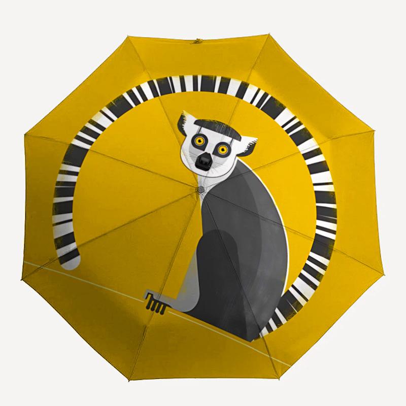 1pc Lemur Circle Automatic Folding Umbrella Automatic Open/Close, 8-Rib Durable Frame, Compact Travel Umbrella Suitable012
1pc Lemur Circle Automatic Folding Umbrella Automatic Open/Close, 8-Rib Durable Frame, Compact Travel Umbrella Suitable012