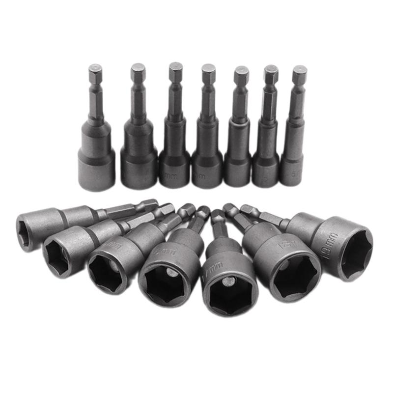 14 шт., насадки с шестигранной головкой, сильная магнитная гайка, адаптер для сверла для обустройства дома, обслуживания автомобилей
14 шт., насадки с шестигранной головкой, сильная магнитная гайка, адаптер для сверла для обустройства дома, обслуживания автомобилей