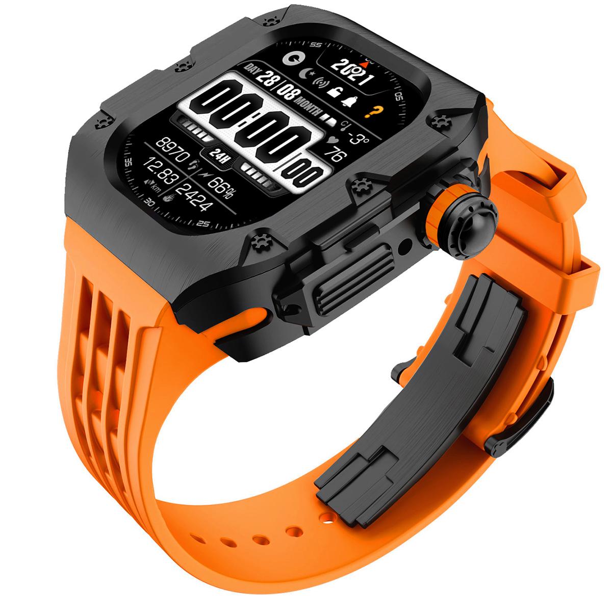 Розкішний комплект для модифікації з нержавіючої сталі для Apple Watch Ultra 3 2 1 49 мм Корпус Ремінець для Iwatch 9 8 7 6 SE3/2/1 5 4 44/45 мм Mod 44mm Series 6 5 4
Розкішний комплект для модифікації з нержавіючої сталі для Apple Watch Ultra 3 2 1 49 мм Корпус Ремінець для Iwatch 9 8 7 6 SE3/2/1 5 4 44/45 мм Mod 44mm Series 6 5 4