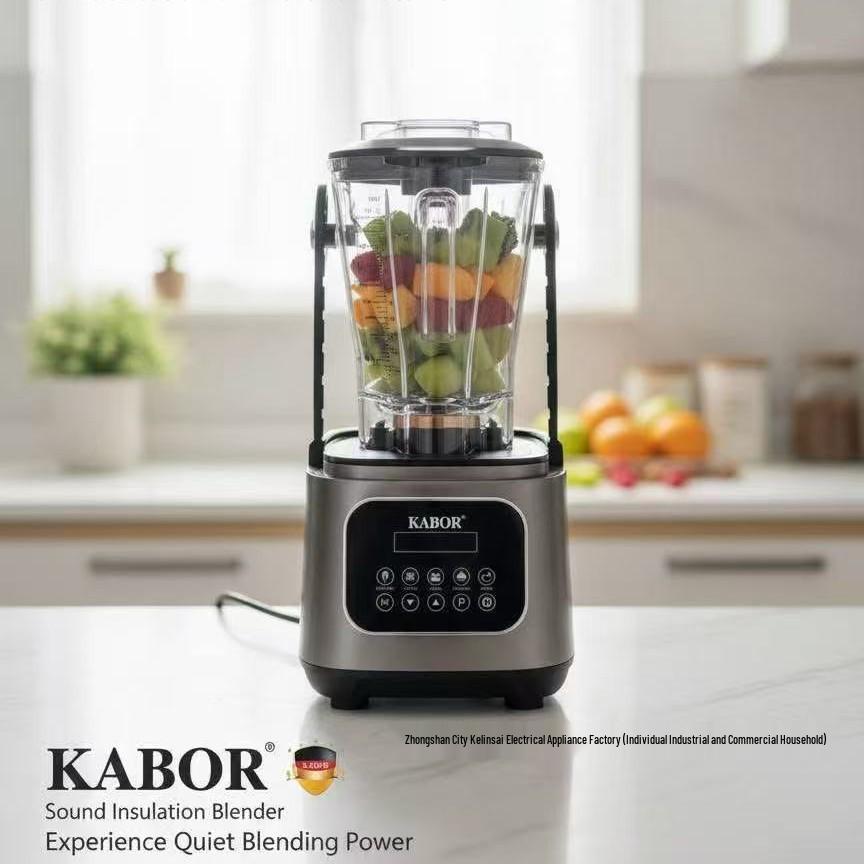 KABOR 9540 Commercial Blender: Multifunctional Pure Copper Motor Wall-breaking Food Processor UK Standard срібло сірий колір
KABOR 9540 Commercial Blender: Multifunctional Pure Copper Motor Wall-breaking Food Processor UK Standard срібло сірий колір