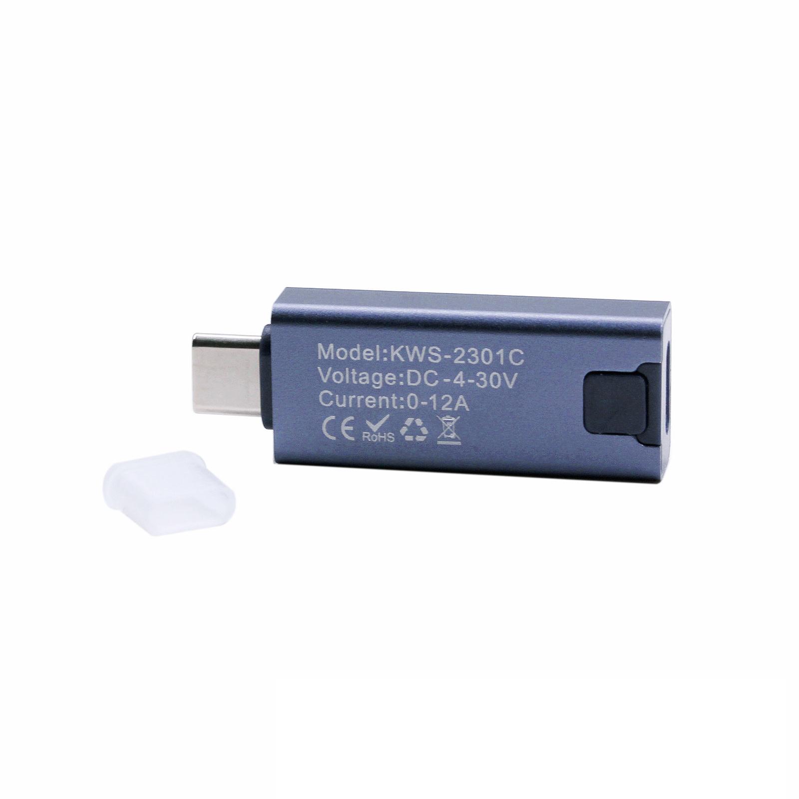 Aluminum Alloy USB C Power Meter 12A Fast Speed Charging Tester With LCD Screen PD Protocol Compatibility 1
Aluminum Alloy USB C Power Meter 12A Fast Speed Charging Tester With LCD Screen PD Protocol Compatibility 1