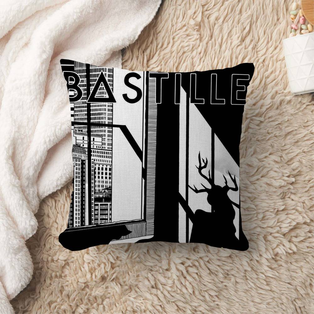 Bastille Band Pillow Cover Design cushion Cover decor Holiday Decorati 30x30 cm
Bastille Band Pillow Cover Design cushion Cover decor Holiday Decorati 30x30 cm