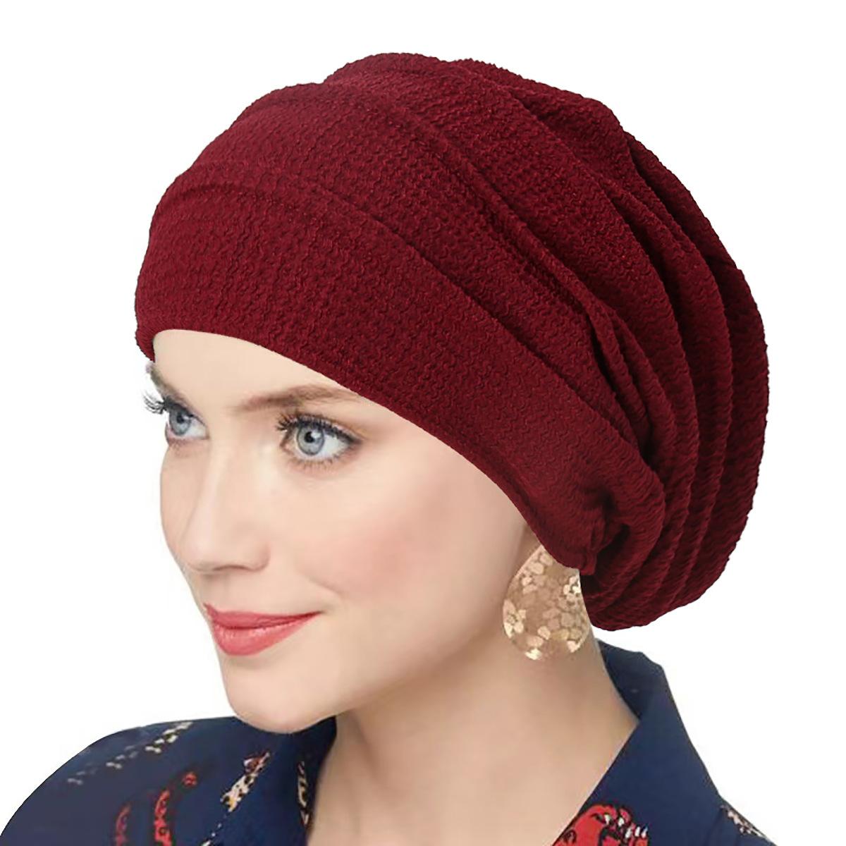 Trendy Crinkle Women s Solid Color Hijab Turban Soft Elastic Indian Bonnet Head Wrap Head Scarf Chemotherapy Cap
Trendy Crinkle Women s Solid Color Hijab Turban Soft Elastic Indian Bonnet Head Wrap Head Scarf Chemotherapy Cap