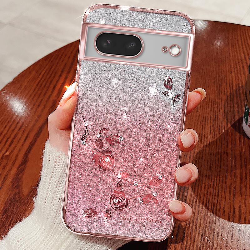 KADEM For Google Pixel 7 5G Case Gradient Flower Pattern TPU Phone Drop-proof Cover Rose Gold
KADEM For Google Pixel 7 5G Case Gradient Flower Pattern TPU Phone Drop-proof Cover Rose Gold