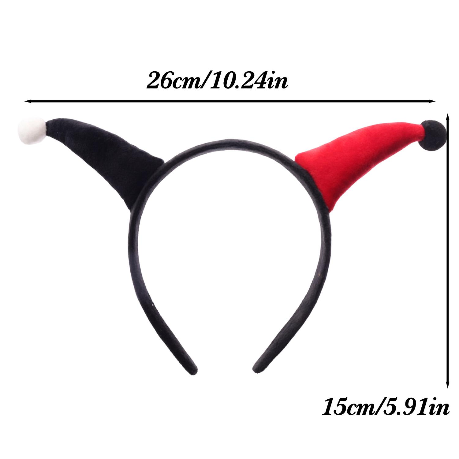 Funny Clown Headpiece Cosplay Demon Joker Headwear Halloween Carnival Dress Up Party Costume Headband Props
Funny Clown Headpiece Cosplay Demon Joker Headwear Halloween Carnival Dress Up Party Costume Headband Props