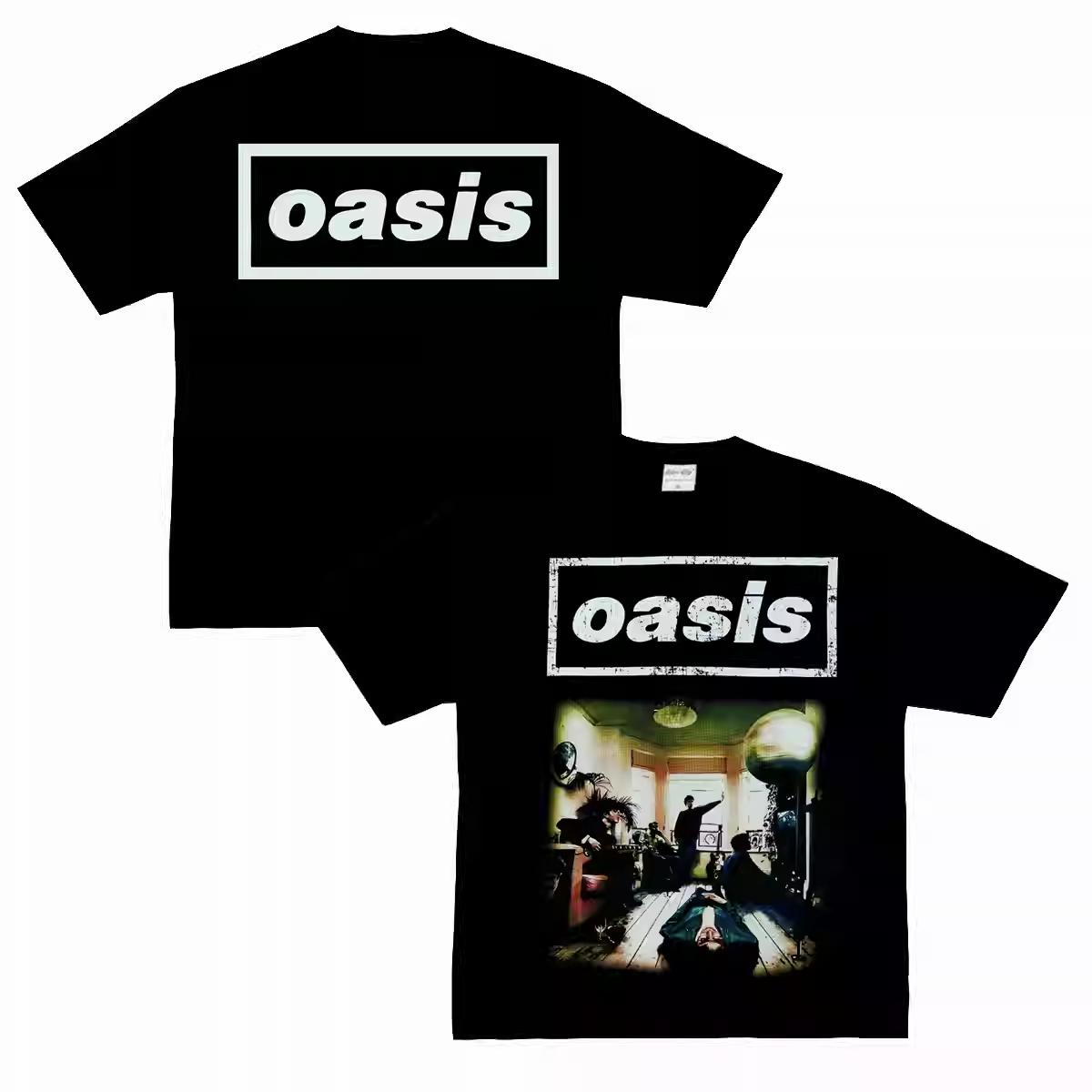 OASIS Футболка с логотипом группы Oasis Повседневная в стиле High Street Винтажная с коротким рукавом Цифровая прямая печать С круглым вырезом S
OASIS Футболка с логотипом группы Oasis Повседневная в стиле High Street Винтажная с коротким рукавом Цифровая прямая печать С круглым вырезом S