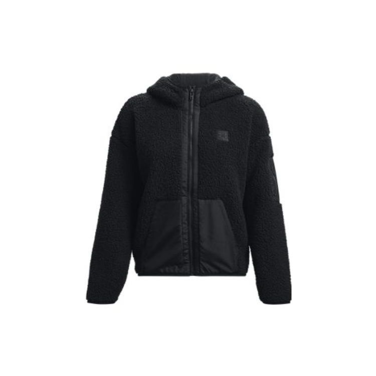 Under Armour Шерпа Флисовая теплая куртка с капюшоном на молнии во всю длину Женские куртки Черные 1374139-001
Under Armour Шерпа Флисовая теплая куртка с капюшоном на молнии во всю длину Женские куртки Черные 1374139-001