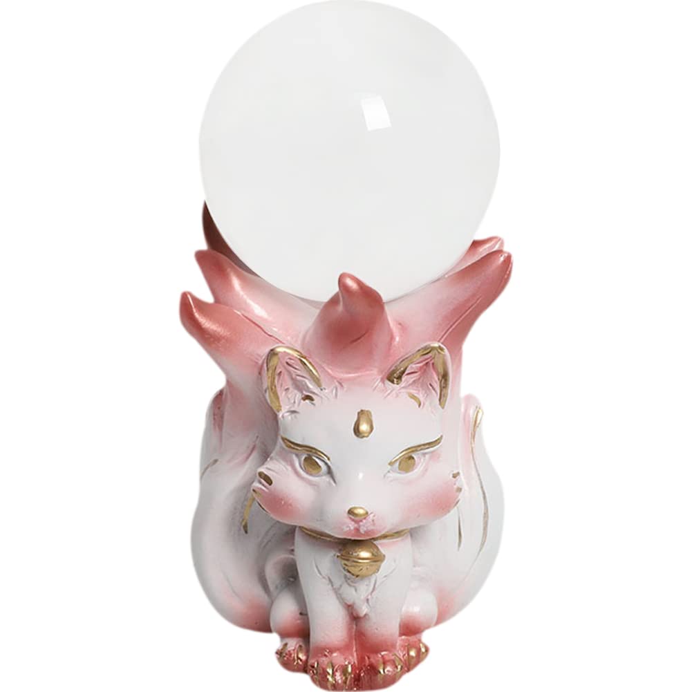 YUYAKESHI Nine-Tailed Fox Resin Base, Ball Stand, Ball Holder, Figurine, Desk, Gift, Tool, Accessory, Decoration (Orange)
YUYAKESHI Nine-Tailed Fox Resin Base, Ball Stand, Ball Holder, Figurine, Desk, Gift, Tool, Accessory, Decoration (Orange)