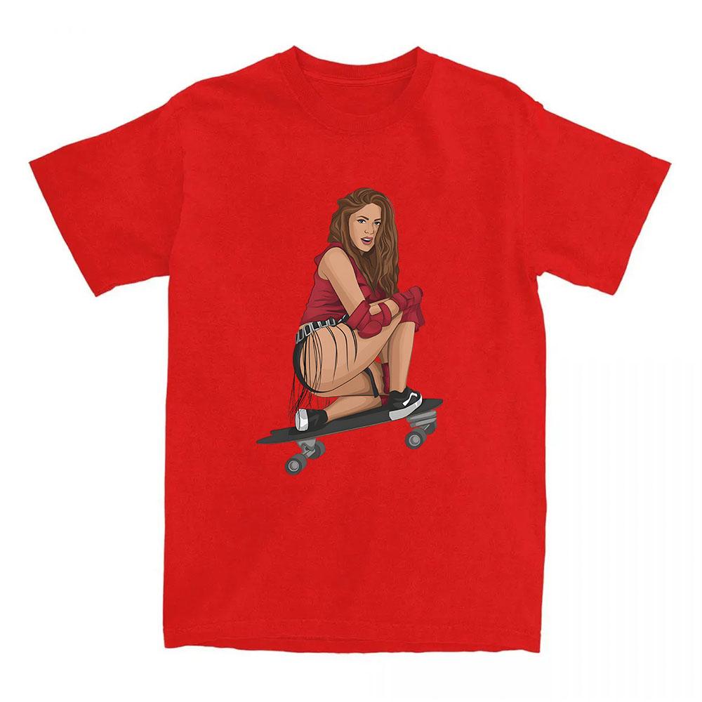 Shakira Girl Like Me Tee Singer Graphic Printing Tshirts Summer Short Sleeve Cotton Tshirt for Female Oneck Fashion Women Tees S
Shakira Girl Like Me Tee Singer Graphic Printing Tshirts Summer Short Sleeve Cotton Tshirt for Female Oneck Fashion Women Tees S