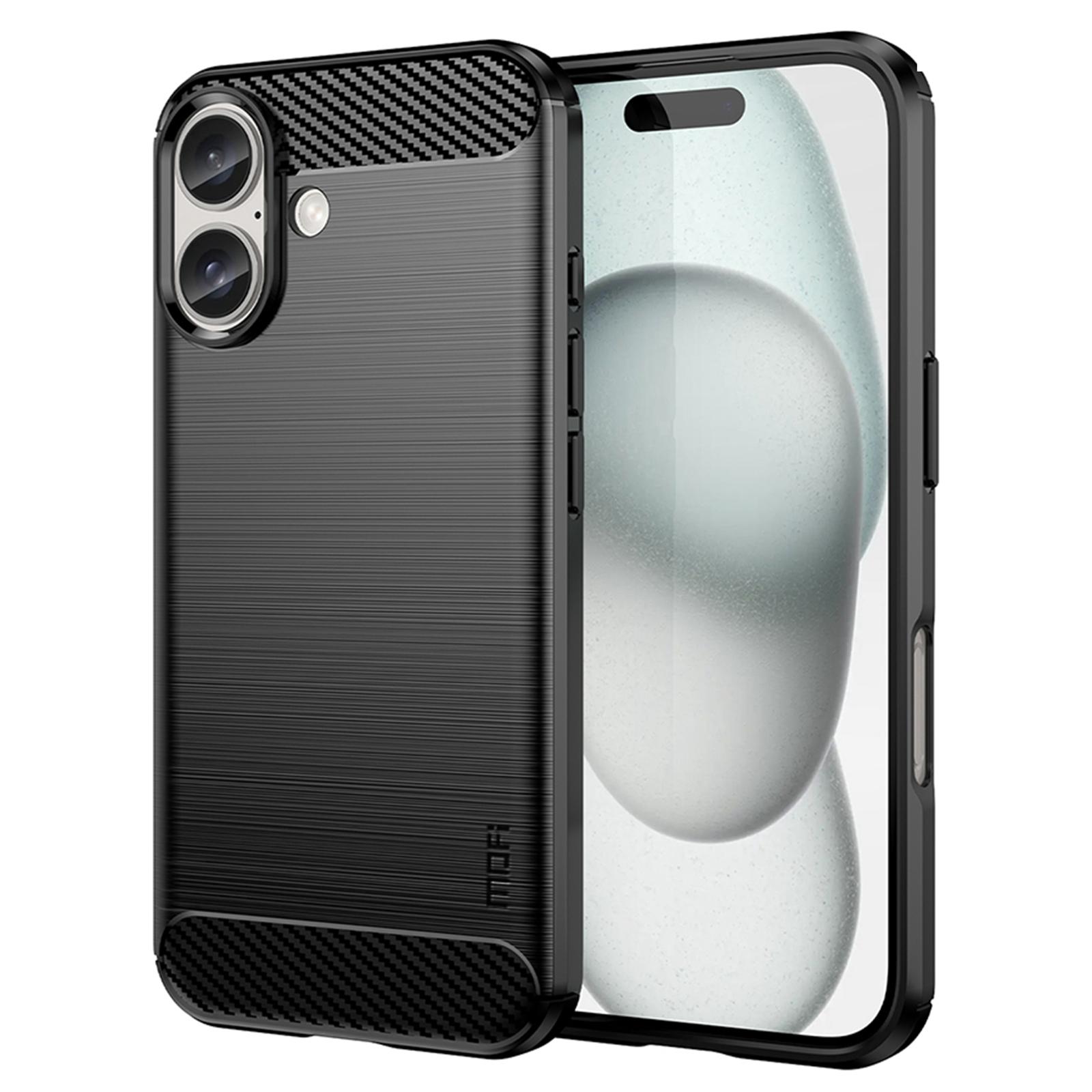 MOFI JK TPU Series-1 For iPhone 16 TPU Case Brushed Carbon Fiber Texture Phone Cover
MOFI JK TPU Series-1 For iPhone 16 TPU Case Brushed Carbon Fiber Texture Phone Cover