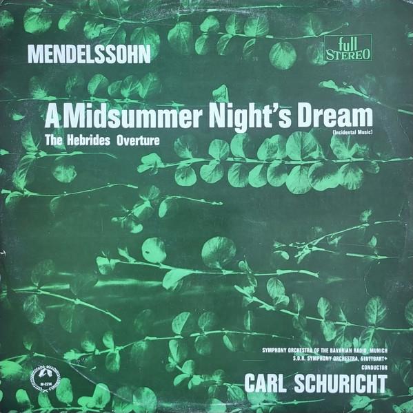 LP Record CARL SCHURICHT - Felix Mendelssohn-bartholdy: A Mids SM2214 CONCERT HALL - Japan Classical
LP Record CARL SCHURICHT - Felix Mendelssohn-bartholdy: A Mids SM2214 CONCERT HALL - Japan Classical