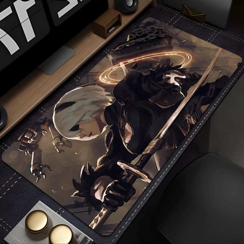 2B NieR:Automata Mouse Pad Large Anti-slip Game Mouse Mat Computer Accessories Keyboard Pad PC Carpet Anime Game Girl Mousepad 23.6x11.8In(60x30CM)
2B NieR:Automata Mouse Pad Large Anti-slip Game Mouse Mat Computer Accessories Keyboard Pad PC Carpet Anime Game Girl Mousepad 23.6x11.8In(60x30CM)