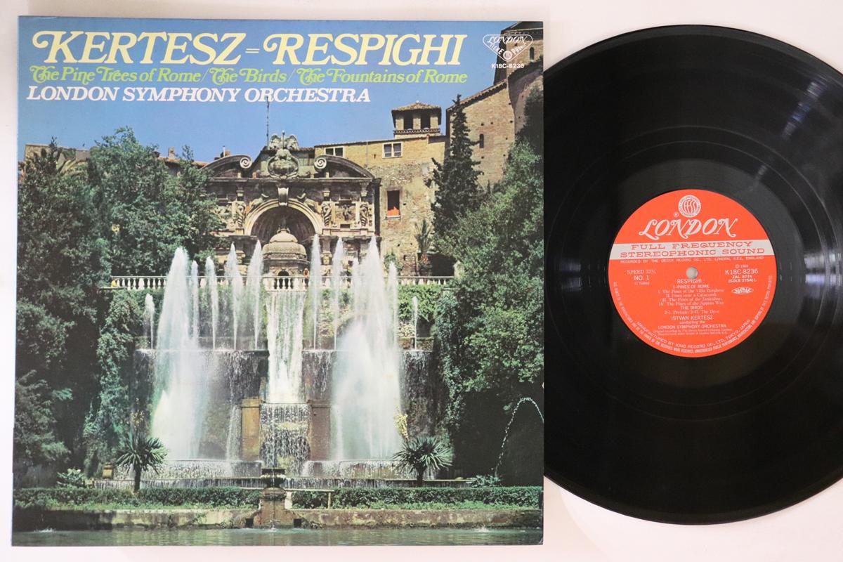 LP Record KERTESZ LONDONSO - Respighi Pine Of Rome, Fountains Of K18C8236 LONDON Japan Classical Used
LP Record KERTESZ LONDONSO - Respighi Pine Of Rome, Fountains Of K18C8236 LONDON Japan Classical Used