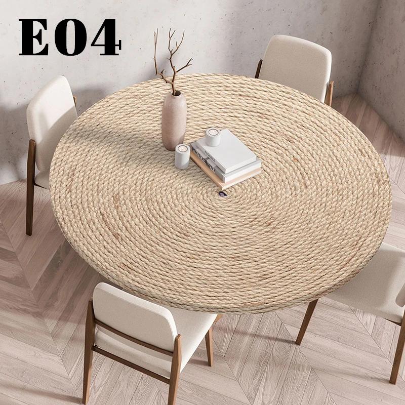 60/90/120Cm Waterproof Round Tablecloth Table Cover Oil-Proof Elastic Kitchen Dining Wedding Party Table Cover Home Decoration 120cm
60/90/120Cm Waterproof Round Tablecloth Table Cover Oil-Proof Elastic Kitchen Dining Wedding Party Table Cover Home Decoration 120cm