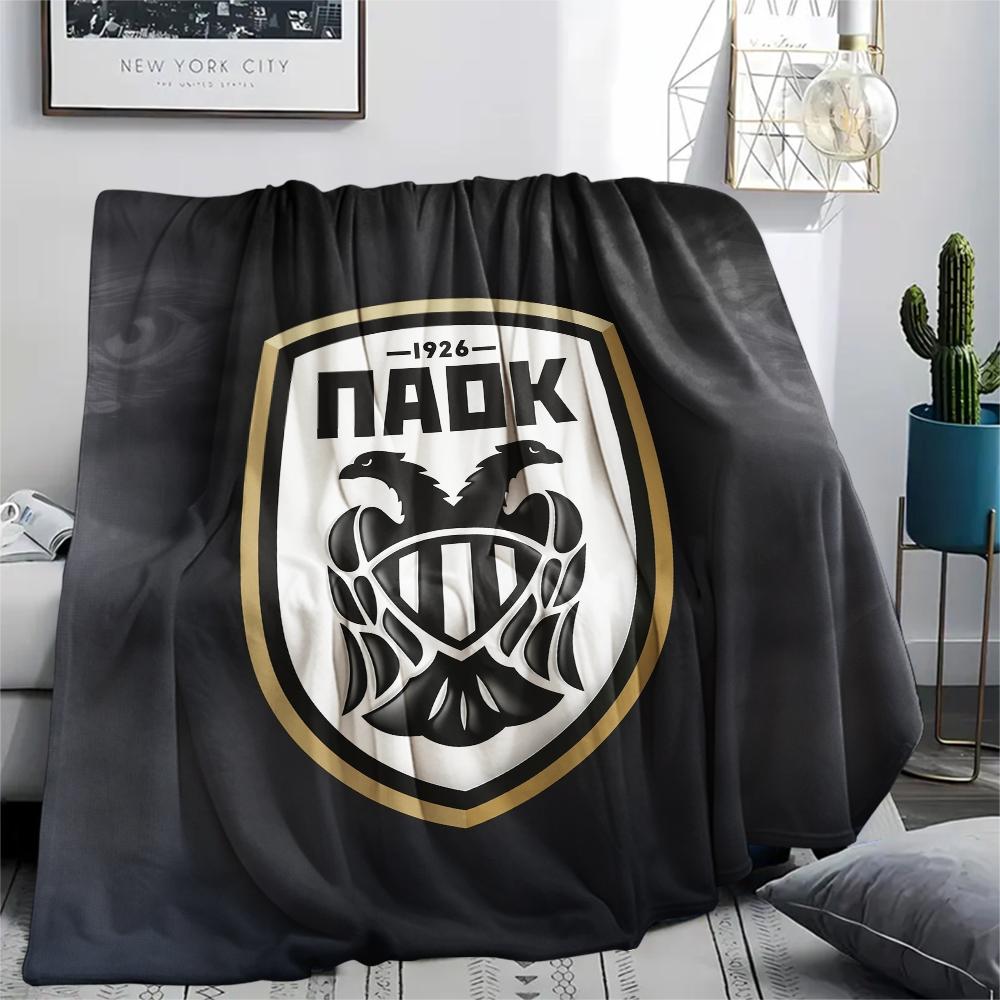 PAOK Football Team Emblem,pattern Flannel Blanket, High quality Comfortable for All Seasons, Home Decor, Warmth and Comfort, Perfect for Gifts. 150cm x 200cm
PAOK Football Team Emblem,pattern Flannel Blanket, High quality Comfortable for All Seasons, Home Decor, Warmth and Comfort, Perfect for Gifts. 150cm x 200cm