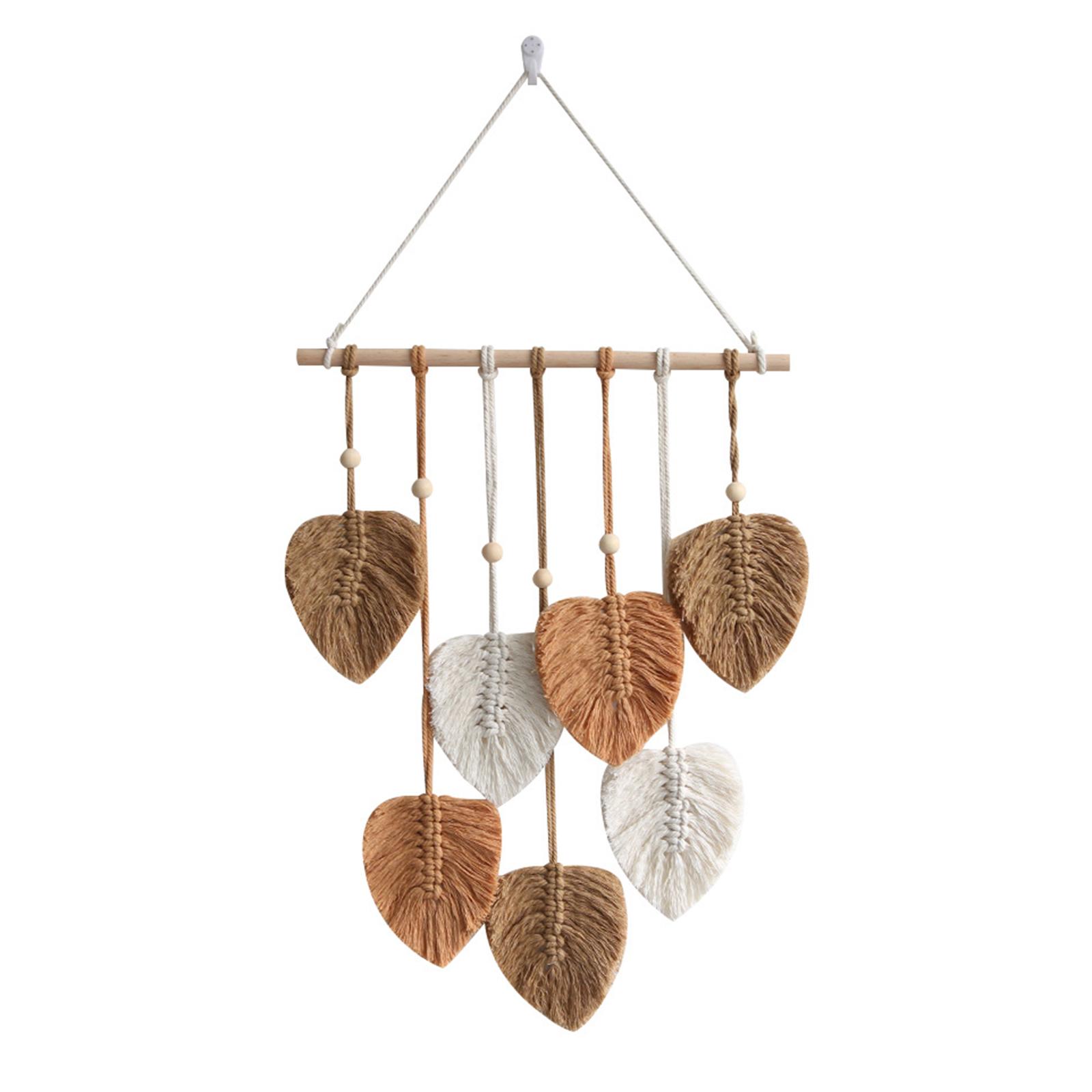 Wall Hanging Decor Leaves Tapestry Bohemian Style Wall Decor Woven Wall Art Decorations For Nursery Bedroom 17 x 22 Inch A khakiAs shown in the picture
Wall Hanging Decor Leaves Tapestry Bohemian Style Wall Decor Woven Wall Art Decorations For Nursery Bedroom 17 x 22 Inch A khakiAs shown in the picture