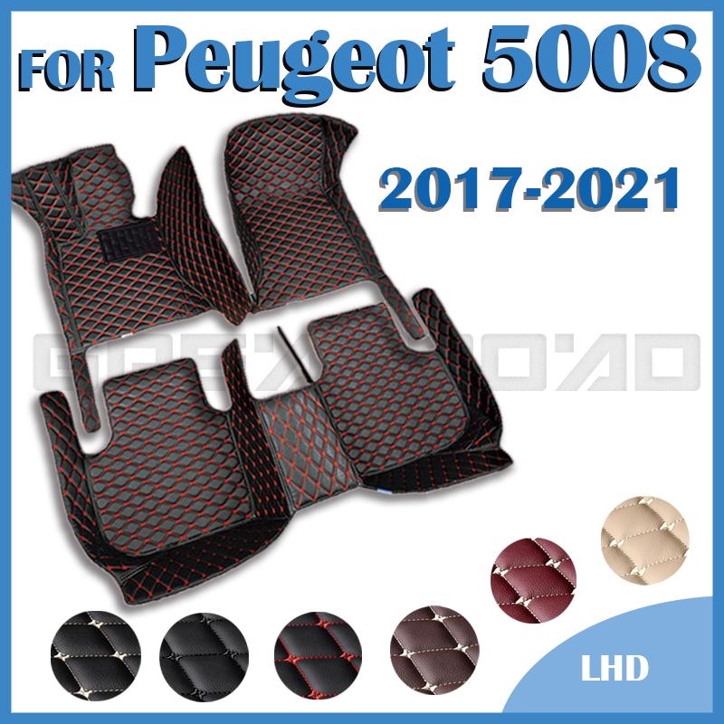 Автомобильные коврики для Peugeot 5008 Five Seats 2017 2018, изготовленные на заказ автоматические подушечки для ног, ковровое покрытие, интерьер
Автомобильные коврики для Peugeot 5008 Five Seats 2017 2018, изготовленные на заказ автоматические подушечки для ног, ковровое покрытие, интерьер