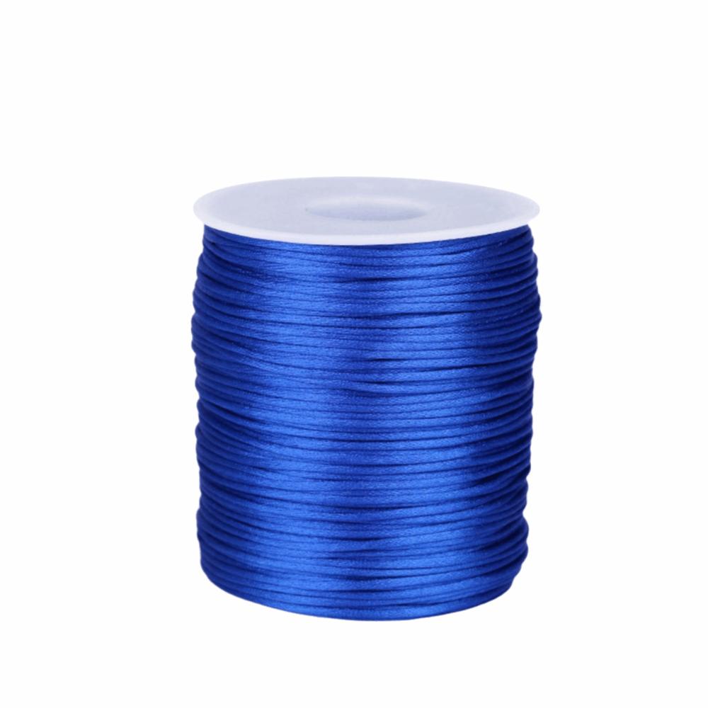 100m Silky Trim Satin Rattail Cord 1.5mm Beading String Trim Cord Silk Rope Sewing Projects темно-синього кольору
100m Silky Trim Satin Rattail Cord 1.5mm Beading String Trim Cord Silk Rope Sewing Projects темно-синього кольору