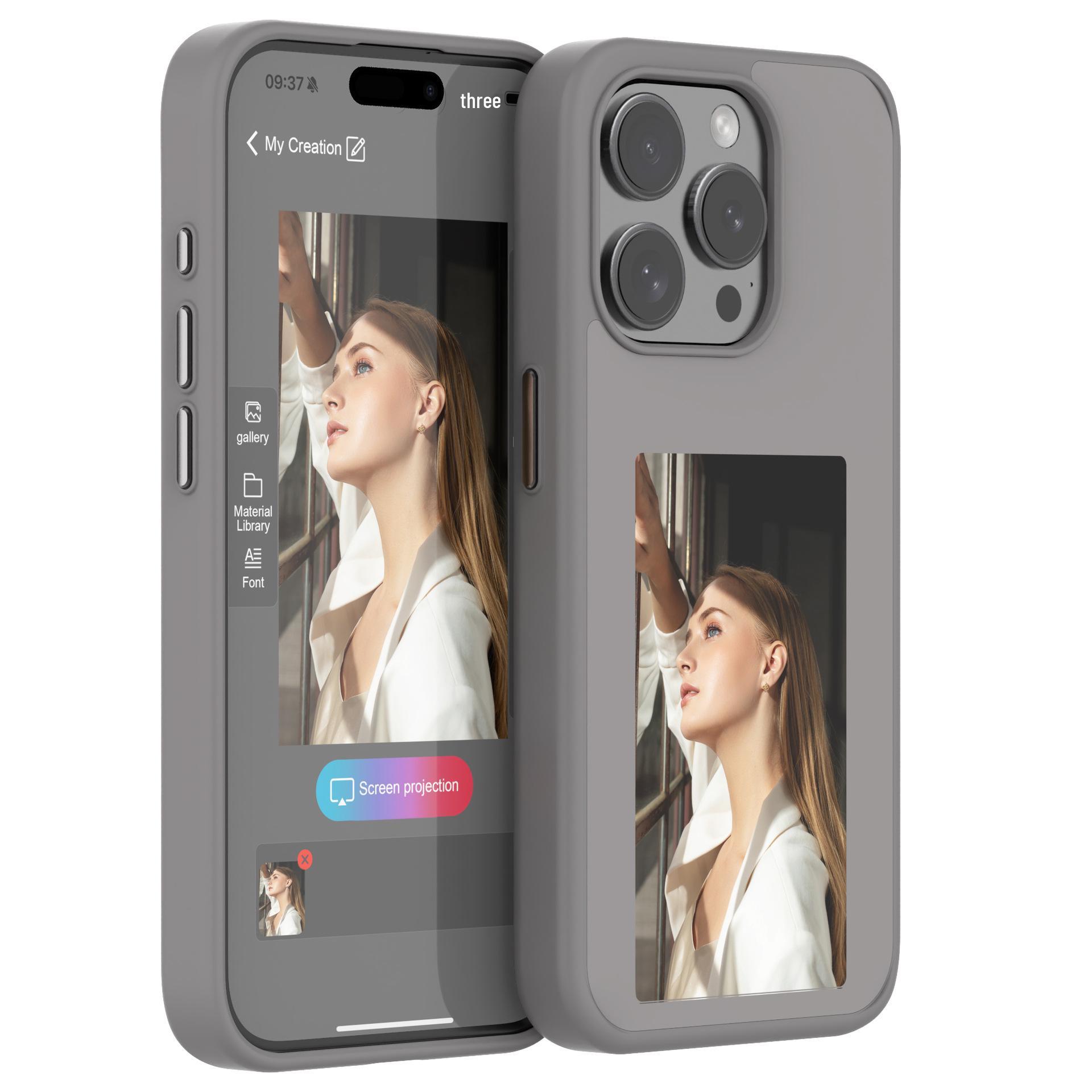 Compatible with Apple 15, 15 Pro, and 16 Pro Max: Drop-Proof E-Ink Soft Phone Case and Cover. 13 серебряный серый
Compatible with Apple 15, 15 Pro, and 16 Pro Max: Drop-Proof E-Ink Soft Phone Case and Cover. 13 серебряный серый