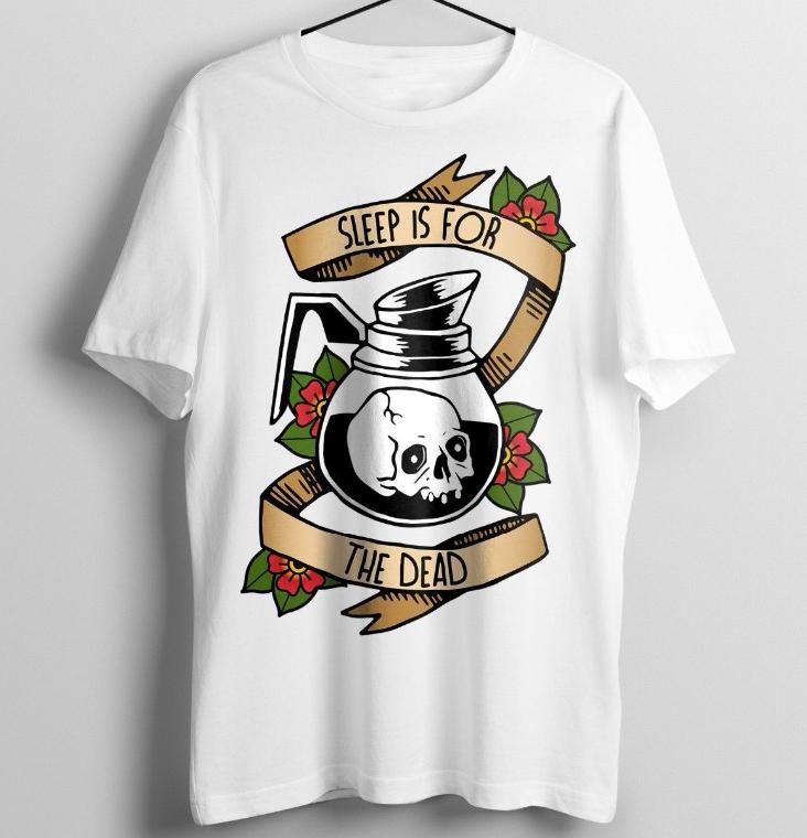 Traditional Tattoo Morning Coffee Inspired Design Men Tshirt Homme for Tall and Big Men Offensive T Shirts S
Traditional Tattoo Morning Coffee Inspired Design Men Tshirt Homme for Tall and Big Men Offensive T Shirts S