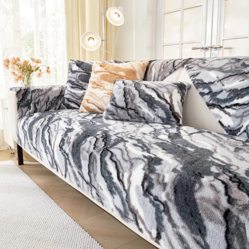 Plush Sofa Cushion Marble Pattern Non-slip Thickened Seat Cushion Winter Warm Sofa Cover 90*160cm
Plush Sofa Cushion Marble Pattern Non-slip Thickened Seat Cushion Winter Warm Sofa Cover 90*160cm