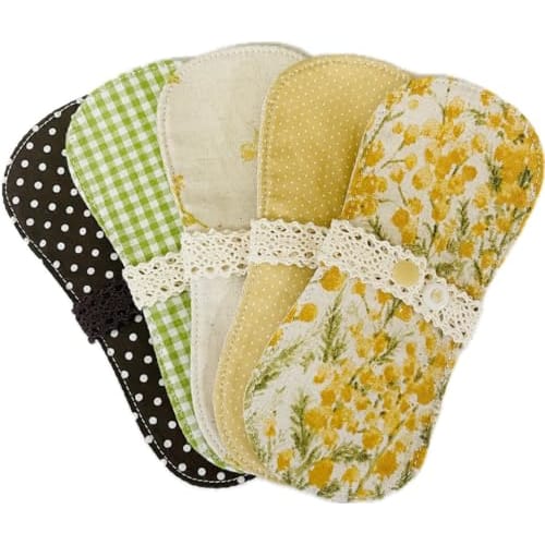Sweet Cotton Cloth Pads for Discharge, Minina Liner, 5 Pads, Made in Japan (Mimosa)
Sweet Cotton Cloth Pads for Discharge, Minina Liner, 5 Pads, Made in Japan (Mimosa)