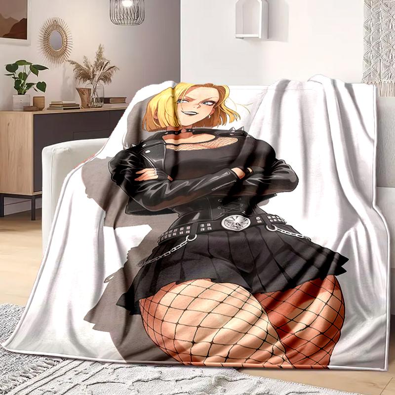 Android 18 Print Blanket Warm Comfortable Flannel Blanket Suitable for Bedrooms, Sofas, Beds, Chairs, Picnics, Travel-HYQ1 75x90cm
Android 18 Print Blanket Warm Comfortable Flannel Blanket Suitable for Bedrooms, Sofas, Beds, Chairs, Picnics, Travel-HYQ1 75x90cm
