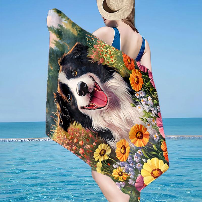 Puppy On Pink Background Beach Towel, Super Soft Microfiber, Gift for Her/Him, Birthday, for Pool, Beach, Travel, Home Decor Fan gifts 70cmx140cm(27x55inch)
Puppy On Pink Background Beach Towel, Super Soft Microfiber, Gift for Her/Him, Birthday, for Pool, Beach, Travel, Home Decor Fan gifts 70cmx140cm(27x55inch)