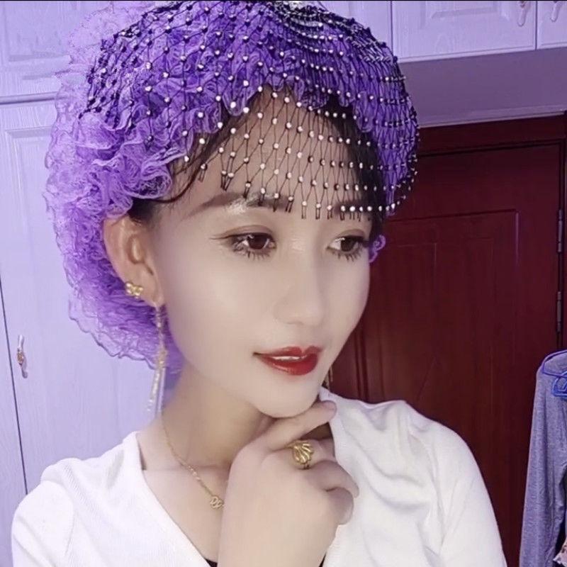 Кружевной тюрбан с бриллиантами и цветком для мусульманских женщин фиолетовый
Кружевной тюрбан с бриллиантами и цветком для мусульманских женщин фиолетовый