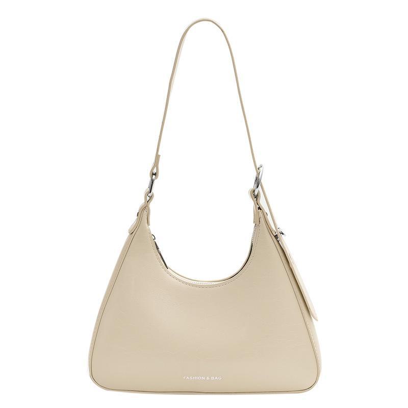 Женские сумки через плечо в стиле ретро осень/зима 2024: Стильные модели подмышек и мессенджеров Single Pack покинуть белый