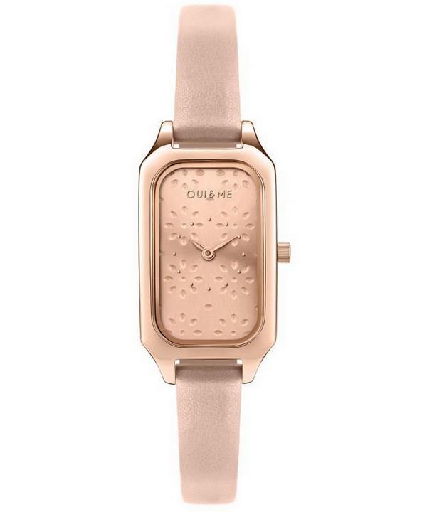 Oui & Me Finette Rose Gold Sunray Dial Leather Strap Quartz ME010162 Women s Watch розового золота
Oui & Me Finette Rose Gold Sunray Dial Leather Strap Quartz ME010162 Women s Watch розового золота