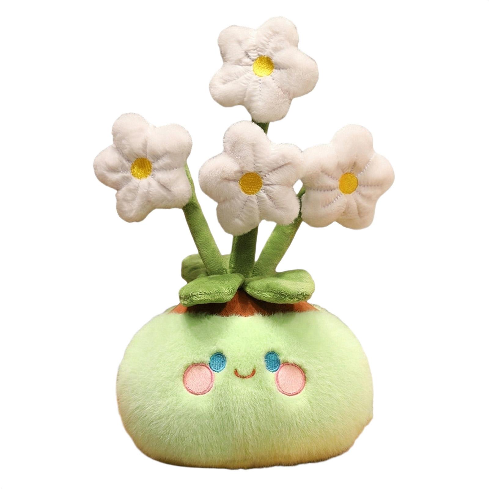 Plush Flower Pot Soft Stuffed Toy with Smiling Face Decorative Plant Design for Kids and Collectors Indoor Use One Size
Plush Flower Pot Soft Stuffed Toy with Smiling Face Decorative Plant Design for Kids and Collectors Indoor Use One Size