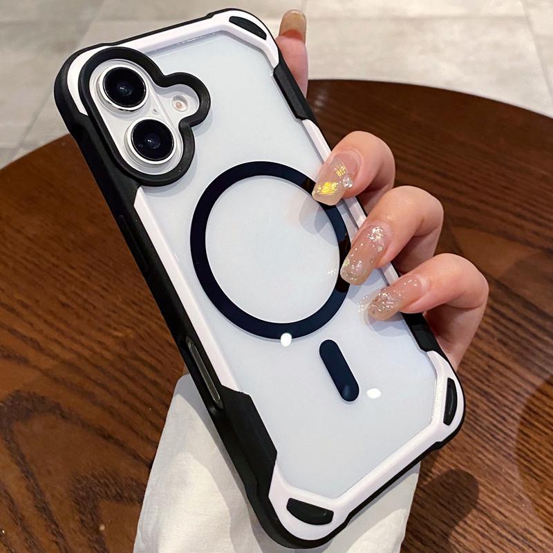 Dual-Color Magnetic Phone Case for iPhone 17, Fits Apple 16 Pro, Anti-Drop, Compatible with iPhone 12, 13, 14, 15, Transparent Design. 15 Pro
Dual-Color Magnetic Phone Case for iPhone 17, Fits Apple 16 Pro, Anti-Drop, Compatible with iPhone 12, 13, 14, 15, Transparent Design. 15 Pro