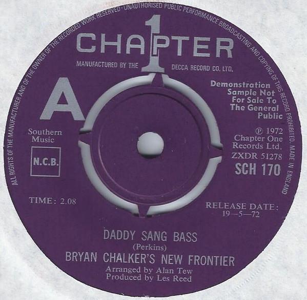 7-дюймовая пластинка BRYAN CHALKER Daddy Sang Bass SCH170 Глава 1 1972 UK Pop Б/у
7-дюймовая пластинка BRYAN CHALKER Daddy Sang Bass SCH170 Глава 1 1972 UK Pop Б/у