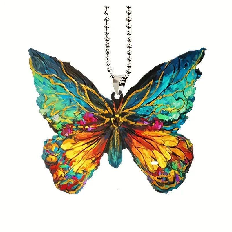 Серия Бабочка Аксессуары для декора интерьера автомобиля Украшение на елку из акрила 2
Серия Бабочка Аксессуары для декора интерьера автомобиля Украшение на елку из акрила 2