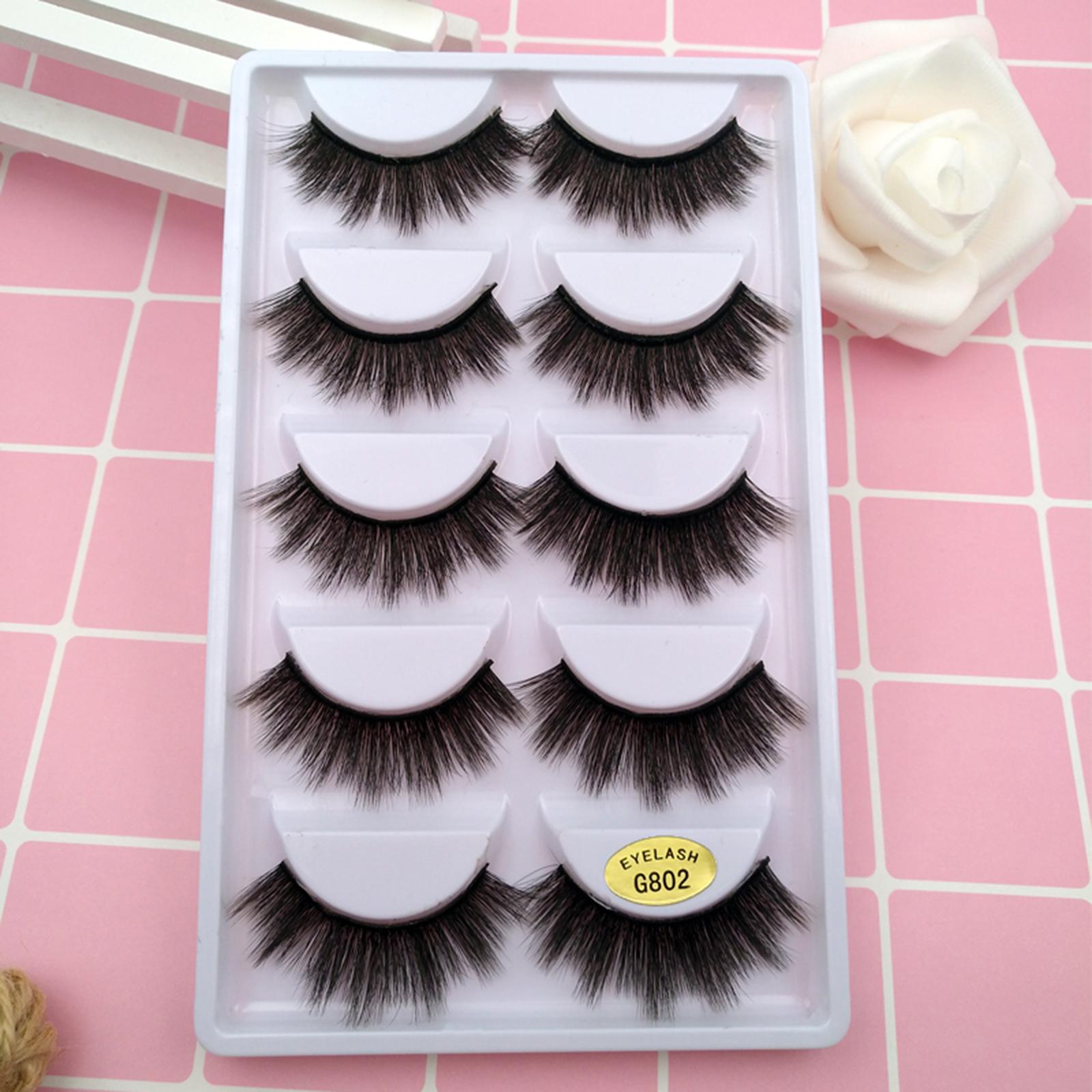 5 Pairs Fluffy-Lashes 3d Mink Lashes Long Thick Natural False Eyelashes Makeup Mink Eyelashes Dramatic Fake Lashes G800
5 Pairs Fluffy-Lashes 3d Mink Lashes Long Thick Natural False Eyelashes Makeup Mink Eyelashes Dramatic Fake Lashes G800