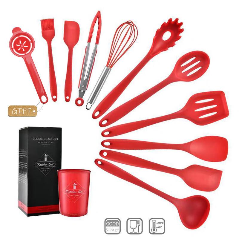 ZISIZ Non-stick 10-Piece Kitchen Utensil Set
ZISIZ Non-stick 10-Piece Kitchen Utensil Set