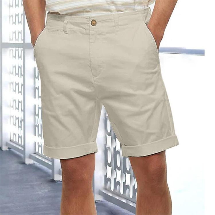 Men s Summer Cotton-Linen Blend Relaxed-Fit Casual Trousers with Slanted Pockets Solid Colour Outdoor Comfortable Breathable Everyday Shorts 3XL хакі
Men s Summer Cotton-Linen Blend Relaxed-Fit Casual Trousers with Slanted Pockets Solid Colour Outdoor Comfortable Breathable Everyday Shorts 3XL хакі