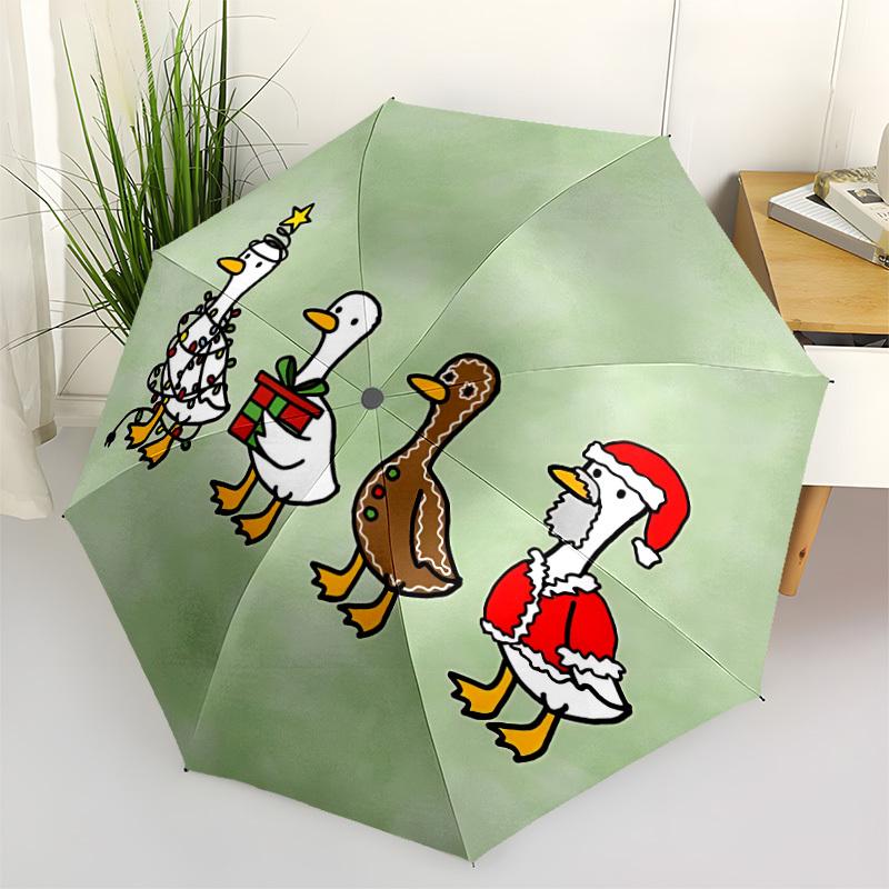 1pc Christmas, Ducks Open/Close Folding Umbrella, All- Portable Umbrella for & Men, Stylish Accessory (Holiday Gift) 8-Rib yy251213122
1pc Christmas, Ducks Open/Close Folding Umbrella, All- Portable Umbrella for & Men, Stylish Accessory (Holiday Gift) 8-Rib yy251213122