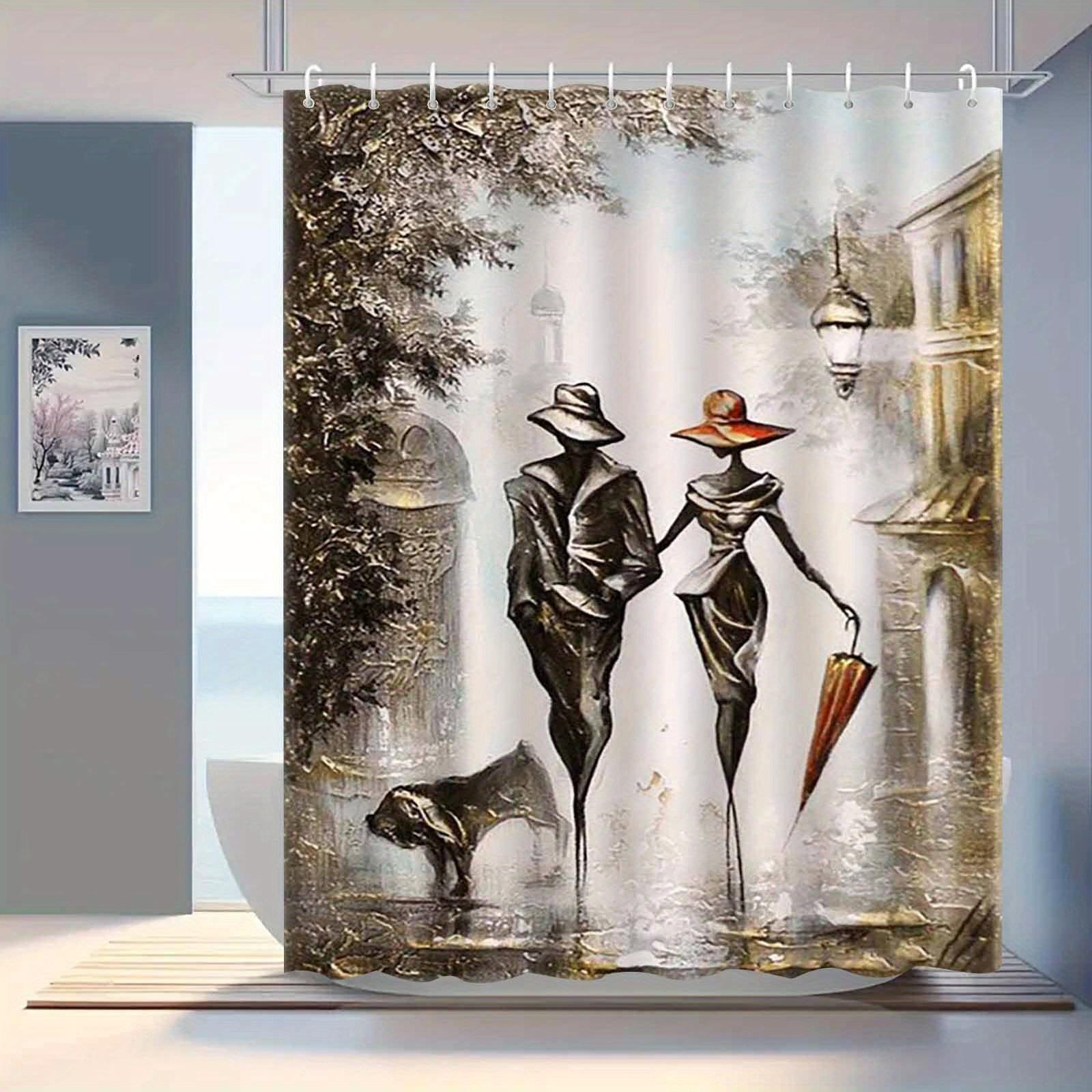 A Romantic Stroll Shower Curtain: Add a Touch of Elegance and Romance to Your Bathroom with This Beautiful Design Featuring W90XH180cm
A Romantic Stroll Shower Curtain: Add a Touch of Elegance and Romance to Your Bathroom with This Beautiful Design Featuring W90XH180cm