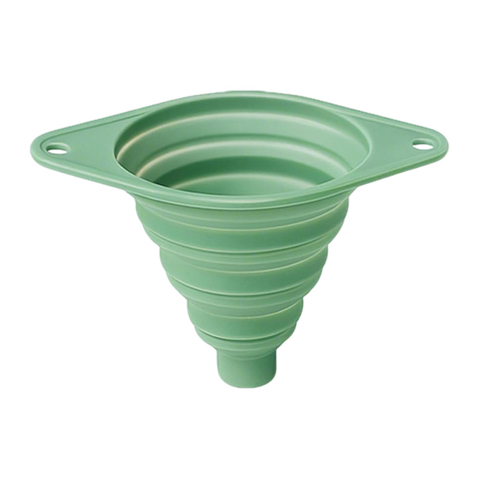 Foldable Silicone Telescopic Funnel Foldable Wide Mouth Filler Silicone Funnels Small Funnel for Filling Small Bottles зелений
Foldable Silicone Telescopic Funnel Foldable Wide Mouth Filler Silicone Funnels Small Funnel for Filling Small Bottles зелений