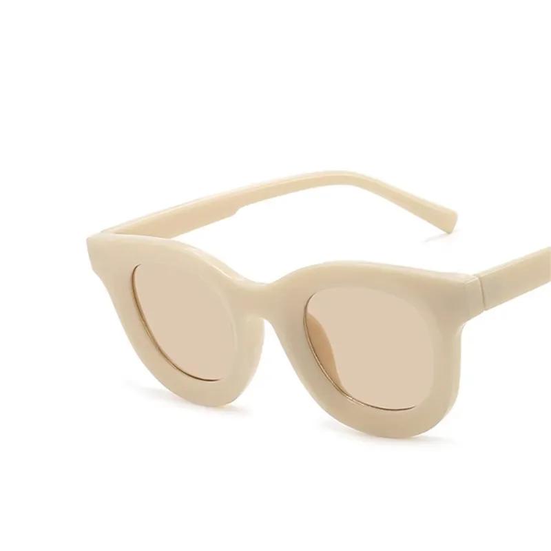 Fashion Thick Round Frame Sunglasses for Woman Brand Designer Sun Glasses Man Vintage Hip Hop Punk Eyewear UV400 Lentes De Sol As picture
Fashion Thick Round Frame Sunglasses for Woman Brand Designer Sun Glasses Man Vintage Hip Hop Punk Eyewear UV400 Lentes De Sol As picture