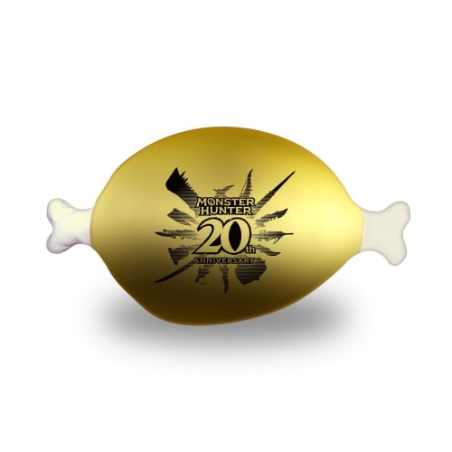 Capcom Monster Hunter 20th Anniversary 1/1 Scale Golden Meat Cushion, Approx. H300 x W500 x D175mm, Polyester
Capcom Monster Hunter 20th Anniversary 1/1 Scale Golden Meat Cushion, Approx. H300 x W500 x D175mm, Polyester